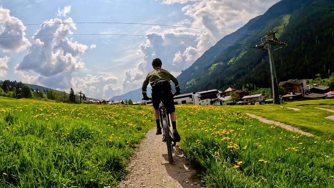 Flo auf der Übungsline