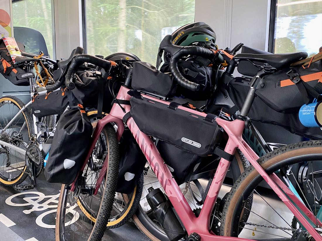 Mit der deutschen Bahn per Bikepacking zur Kulturinsel Einsiedel