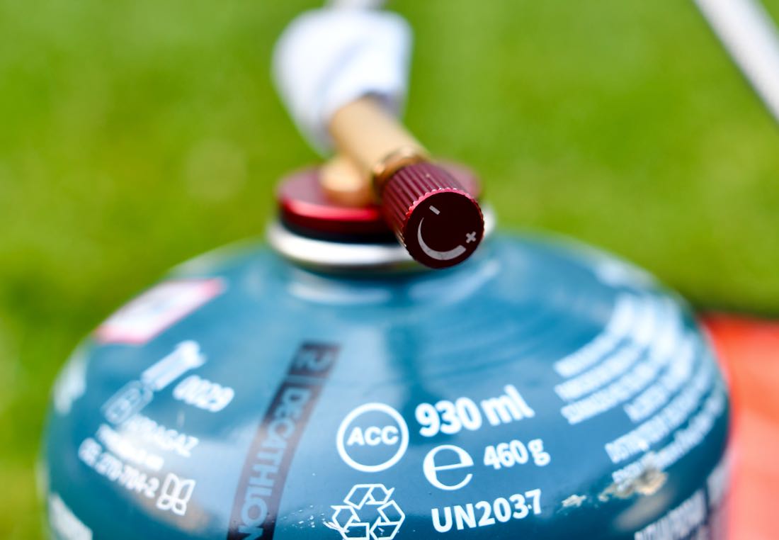 Ventil zur Regulierung vom Gas