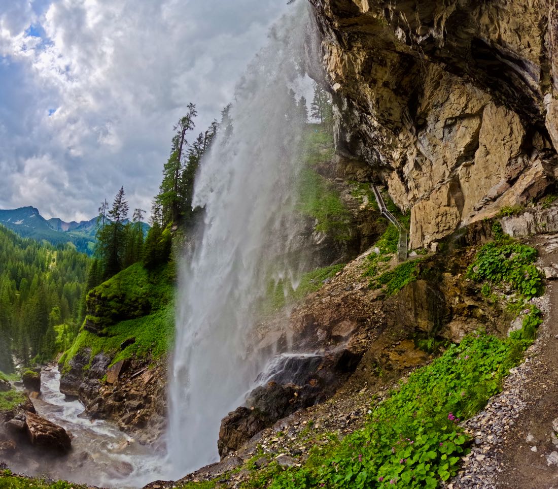 Der Johanneswasserfall in Obertauern