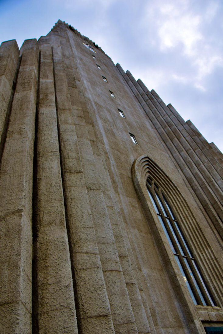 Die Kirche in Reykjavik