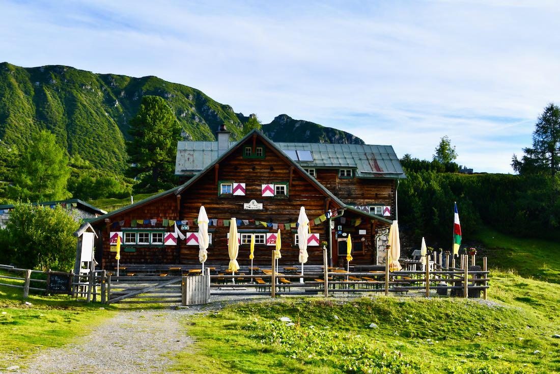 Die Südwiener Hütte in Obertauern