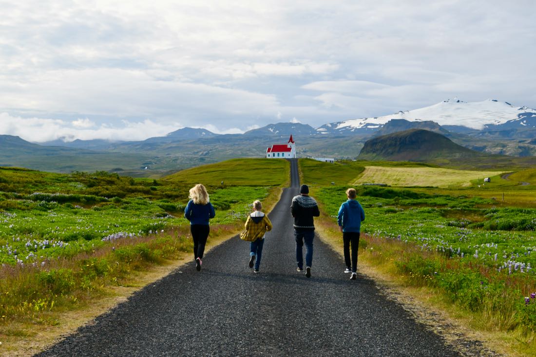 Die kleine Ingjaldsholskirkja
