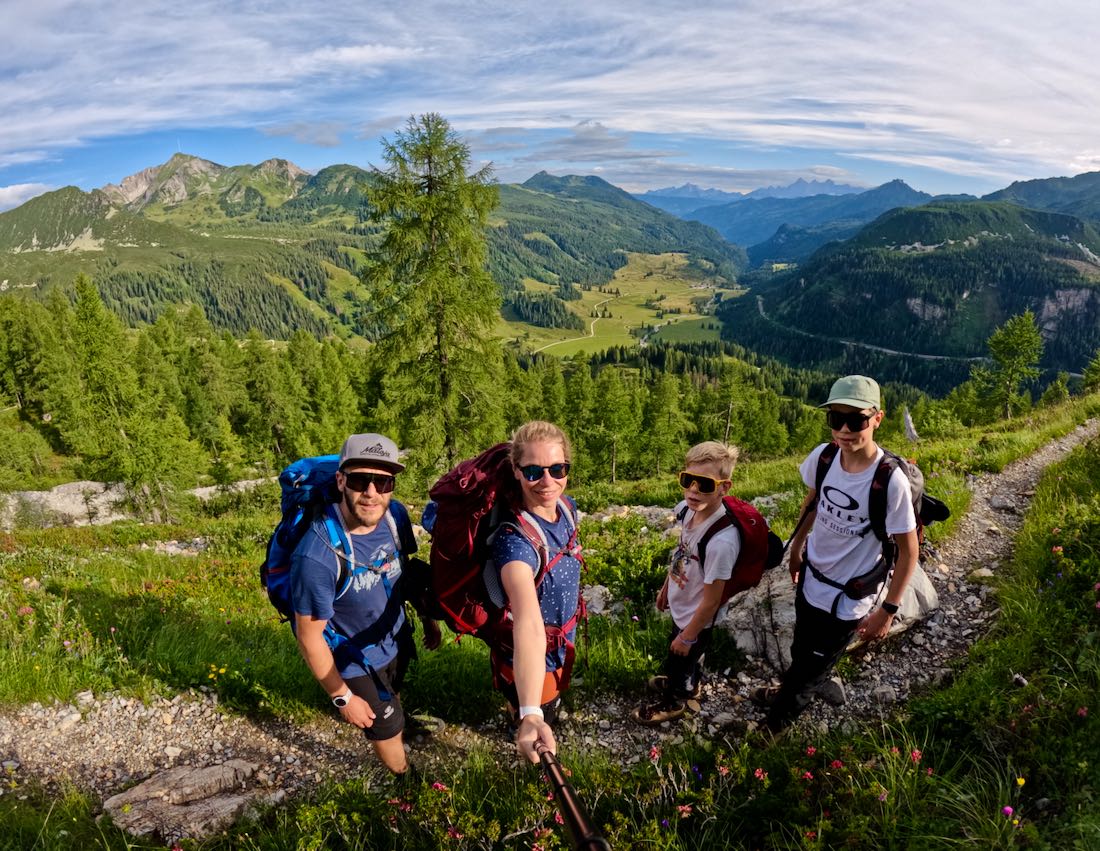 Fravely in den Bergen von Obertauern
