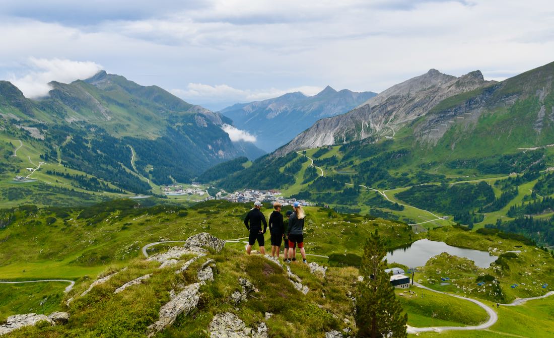 Fravely mit Blick auf Obertauern