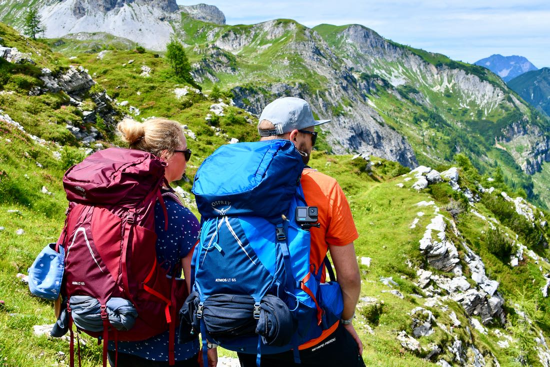 Melanie und Thomas mit den Ospray Aura und Atom AG LT 65