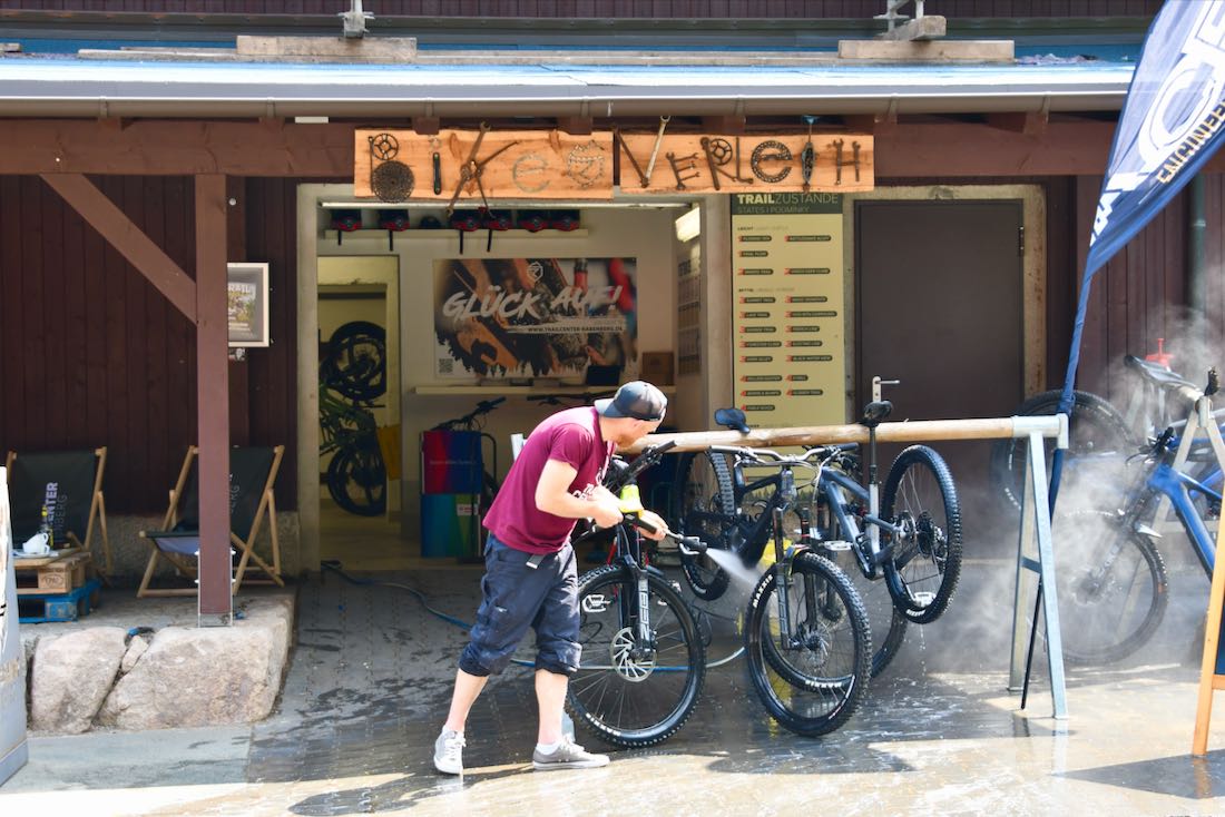 Rene vom Bikeverleih Rabenberg