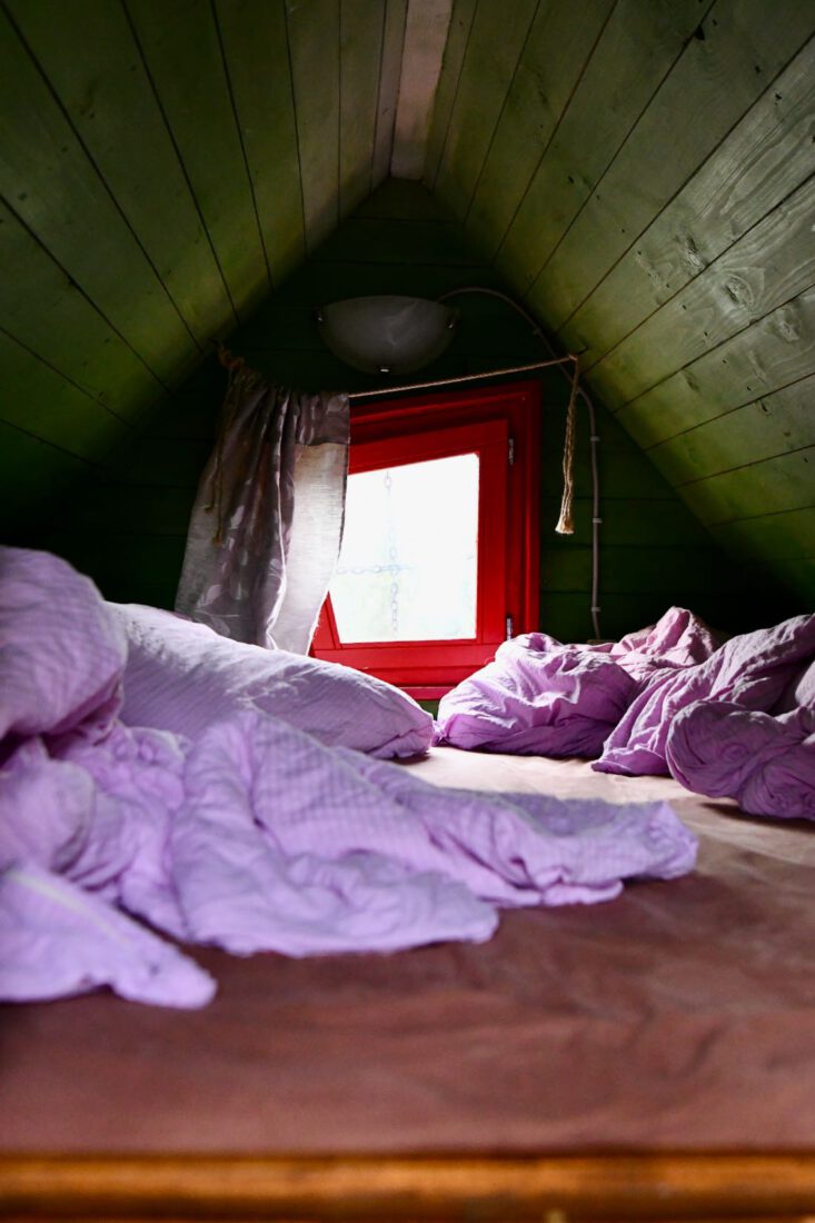 Das Kinderbett im Baumbett in Turisede