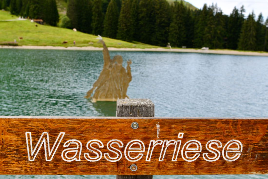 Der Wasserriese beim Family KAT Walk