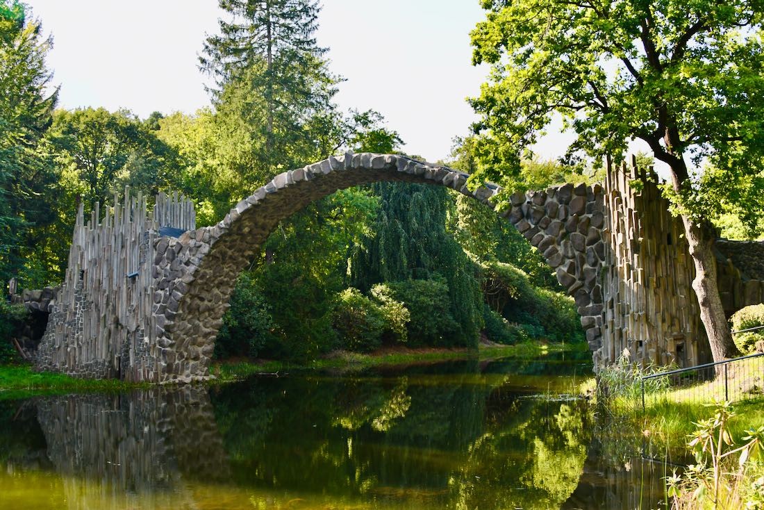 Die Rakotzbrücke in der Lausitz