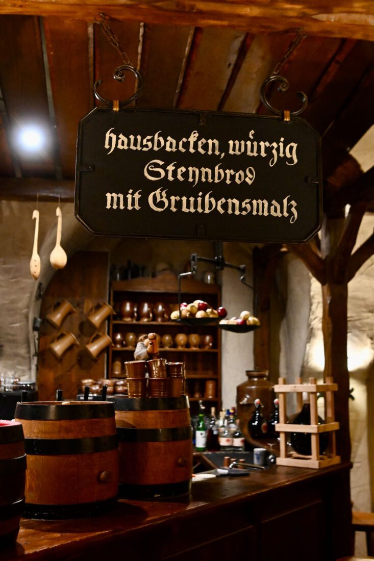 Der Tresen im Mönchshof in Bautzen