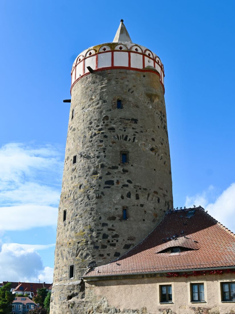 Der Turm Die alte Wasserkunst in Bautzen
