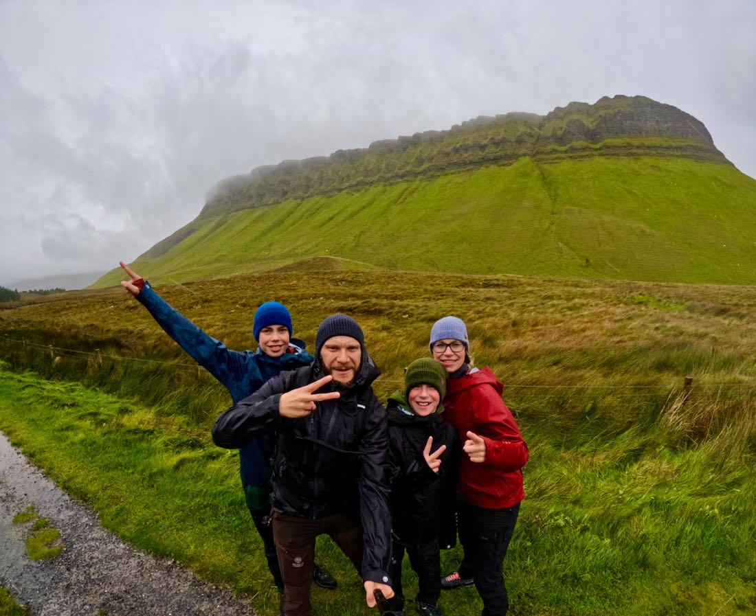 Fravely am Ben Bulben