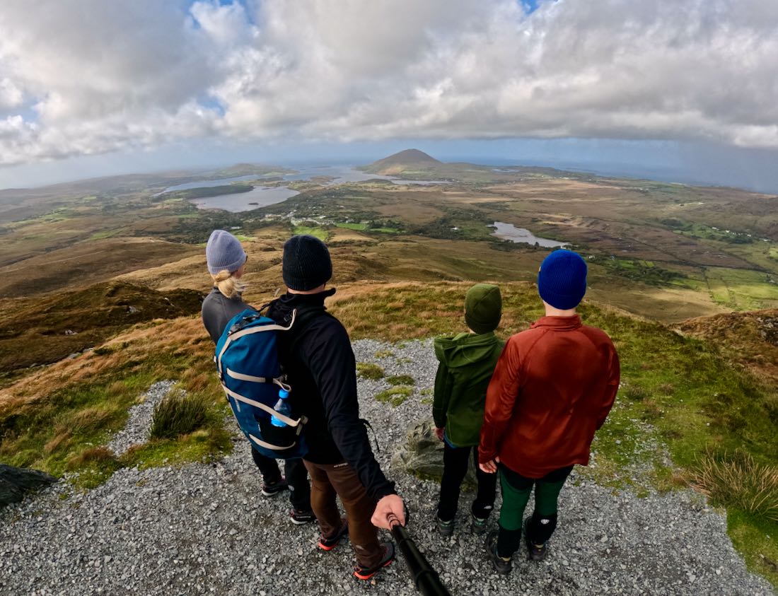 Fravely in Irland am Diamond Hill