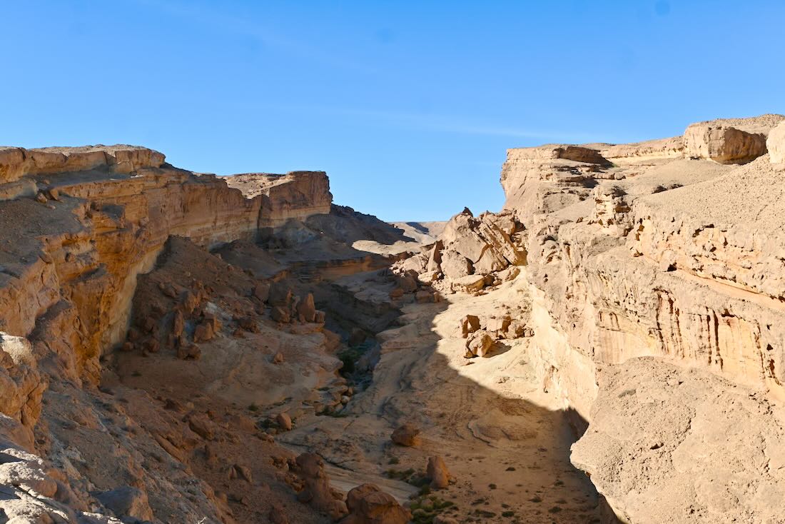 Die Sidi Bouhel Schlucht, auch Star Wars Schlucht genannt
