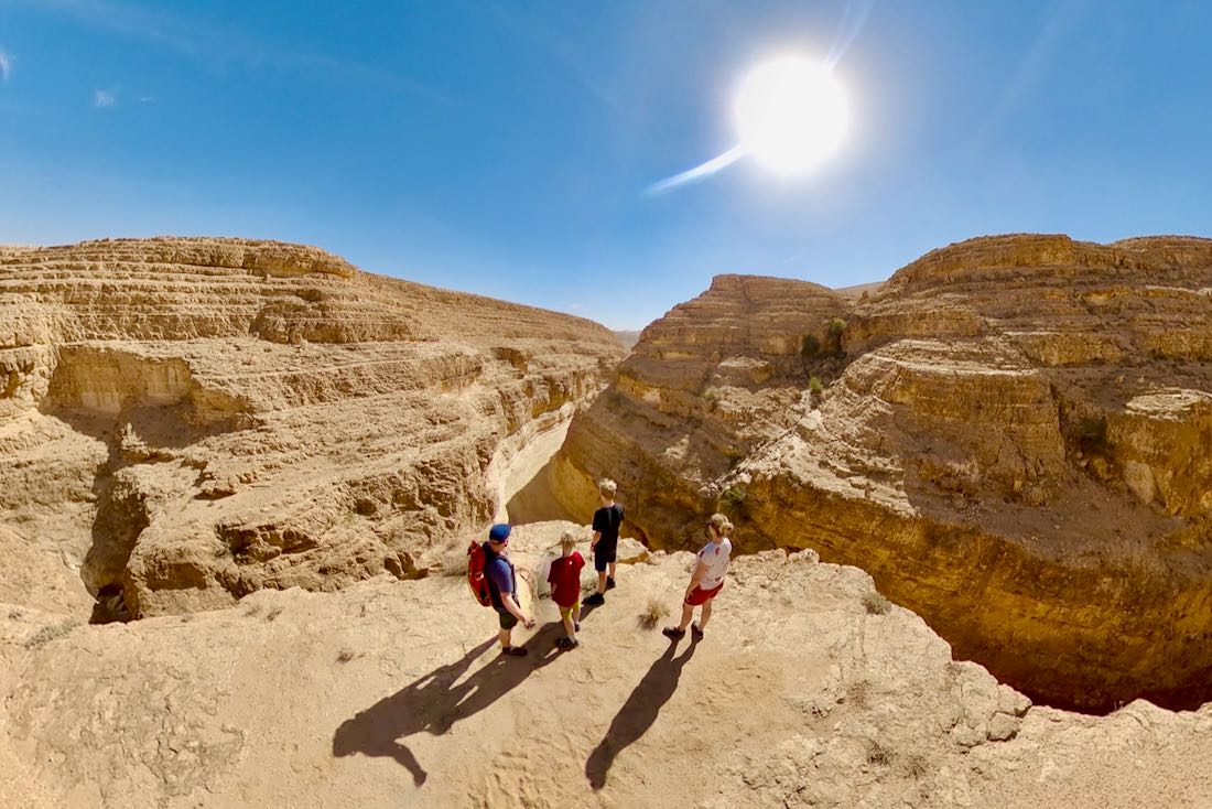 Fravely am Midas Canyon in Tunesien