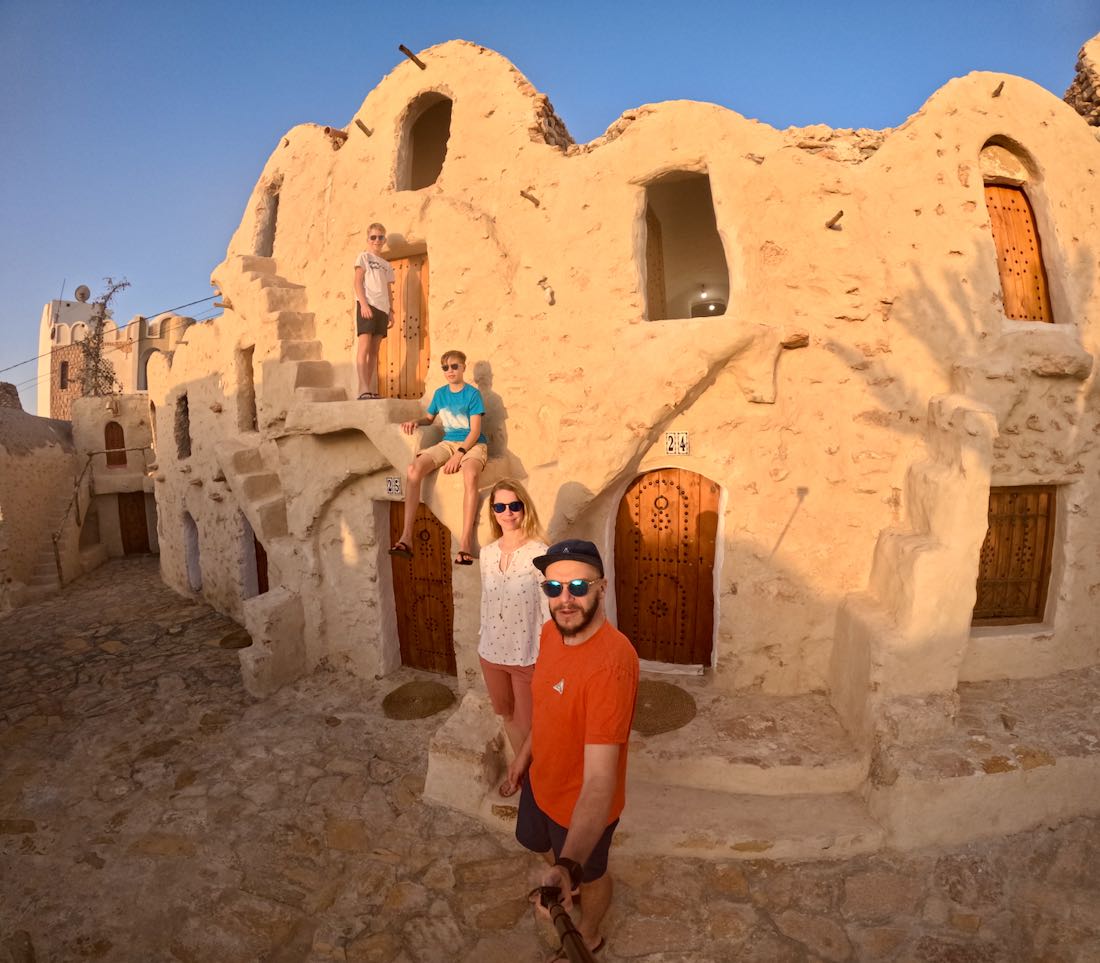 Fravely im Ksar Hadada dem Star Wars Drehort