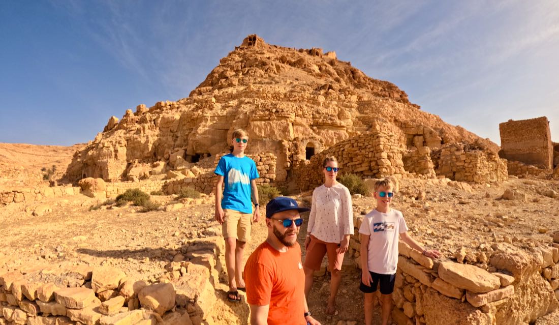 Fravely in Berberdorf Douiret in Tunesien