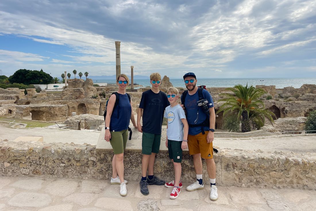 Fravely in Karthago in Tunesien bei Tunis