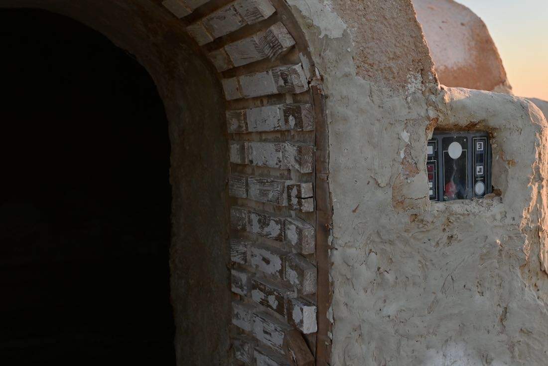 Lars Homestead der Eingang von der Filmkulisse