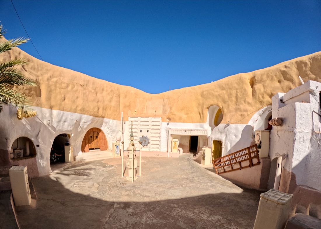 Star Wars Lars Homestead im Hotel Sidi Idriss in Matmata Tunesien.