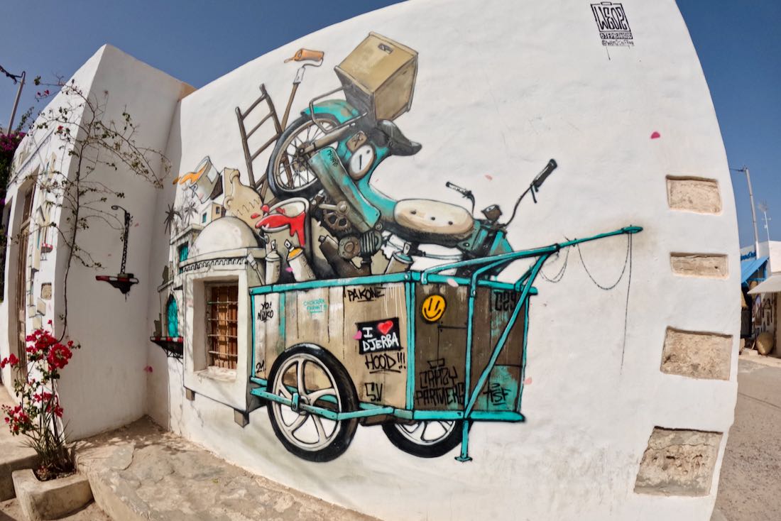 Streetart vom Djerba Hood Festival