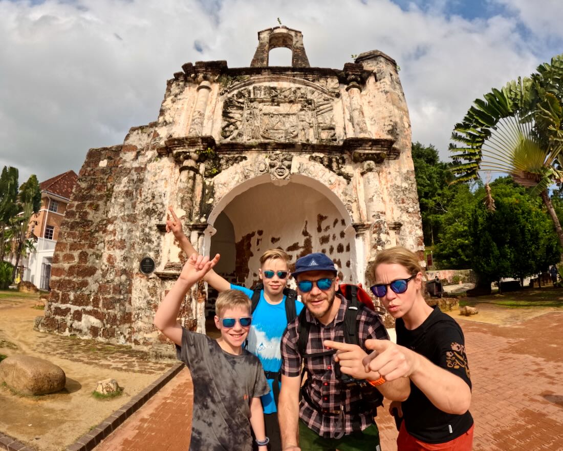 A Famosa - Das Stadt-Tor von Malakka