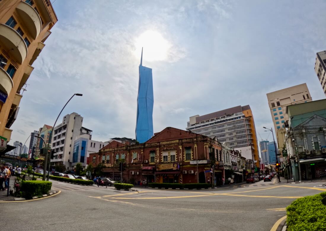 Blick auf den PNB 118 in Kuala Lumpur