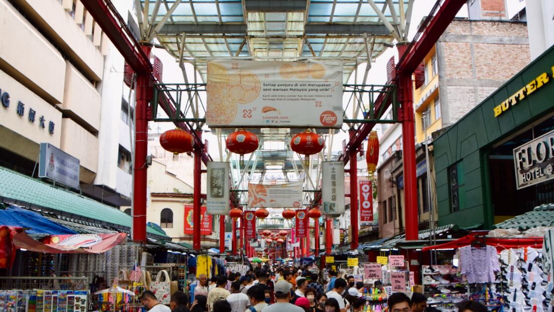 Chinatown in Kualal Lumpur