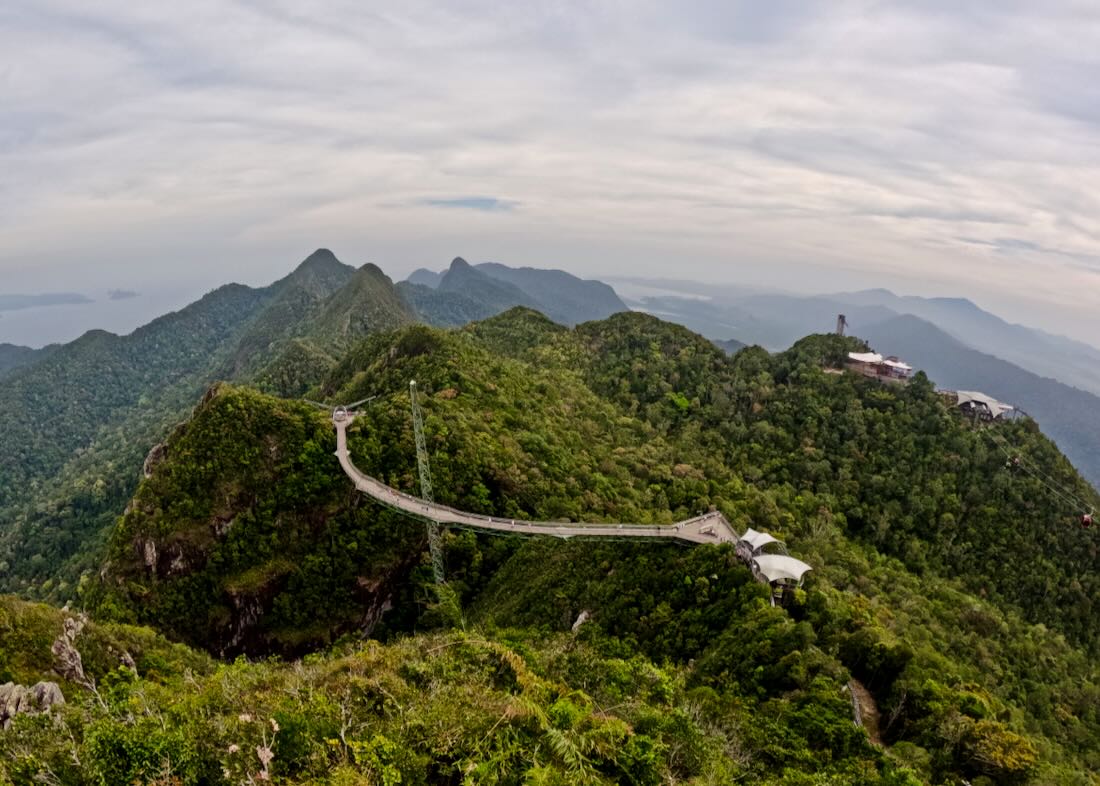 Die Skybridge auf Langkawi in Malaysia