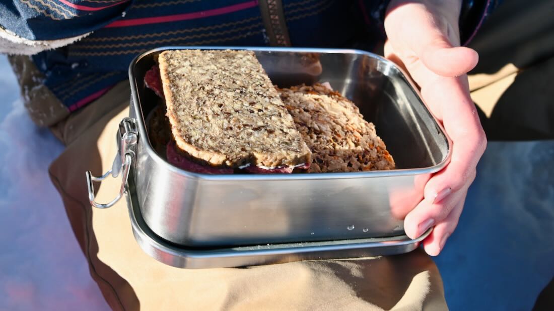 Die kleine Brotdose von Blockhütte