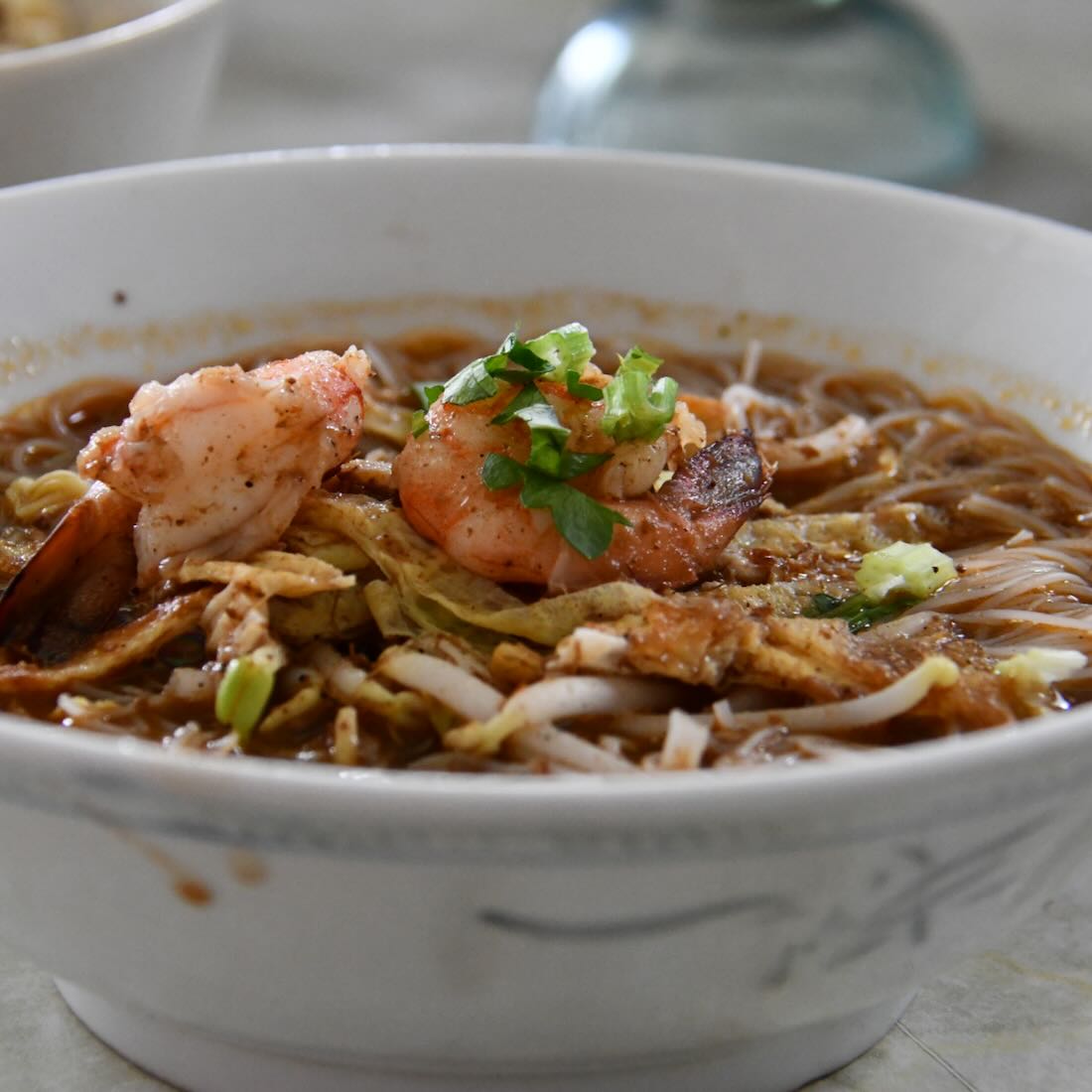 Malaysische Suppe Laksa