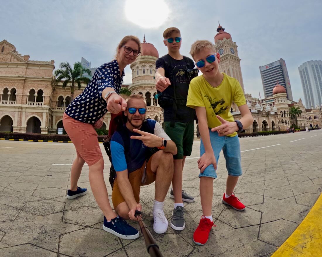 Mit Gieswein Merino Wollschuhen in Asien unterwegs