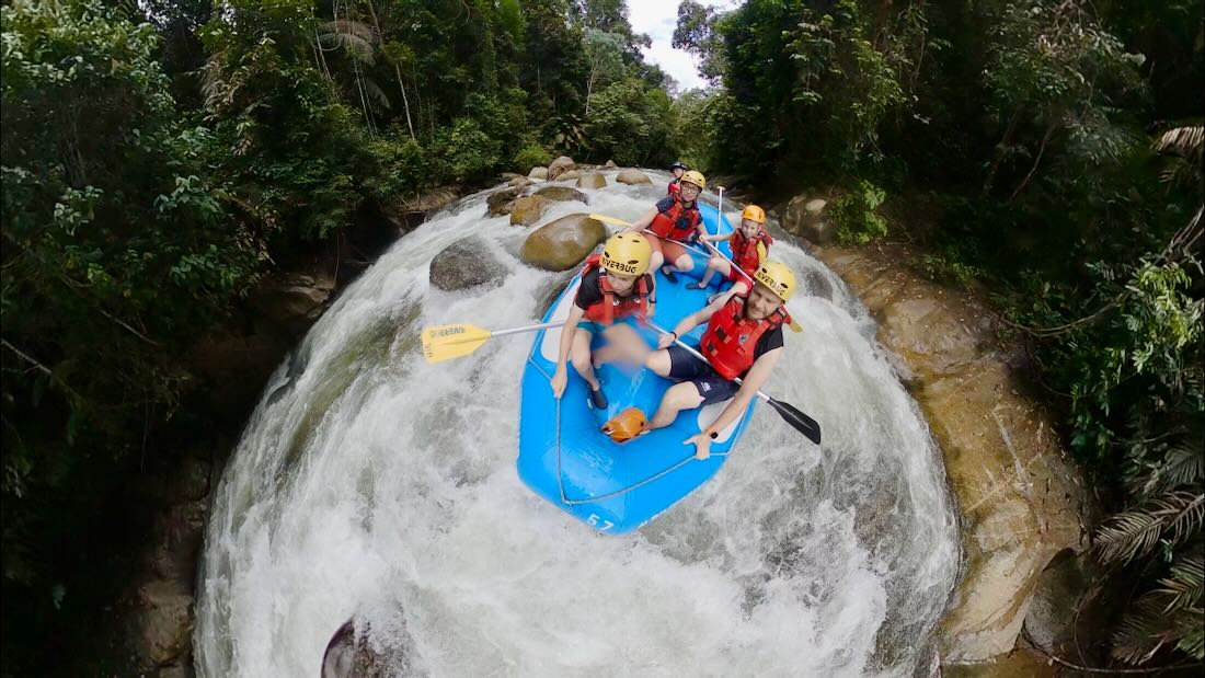 Rafting in Malaysia