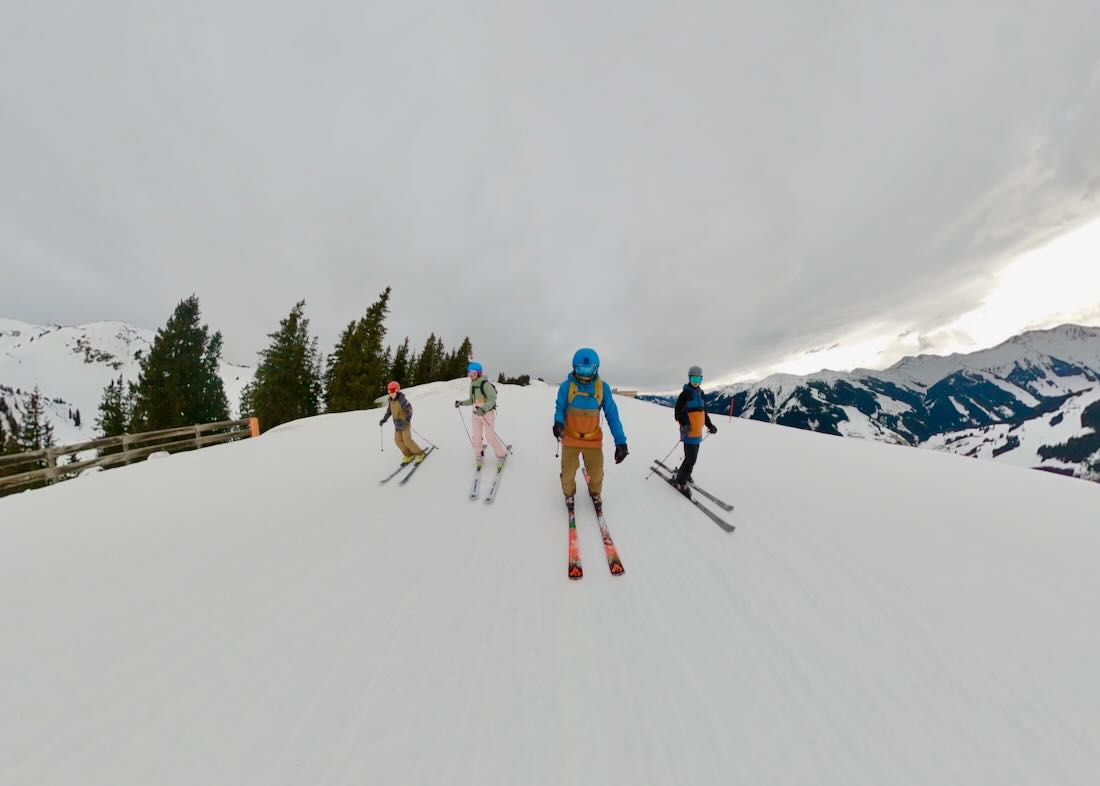 Fravely im Skiicircus Saalbach Hinterglem Leogang Fieberbrunn