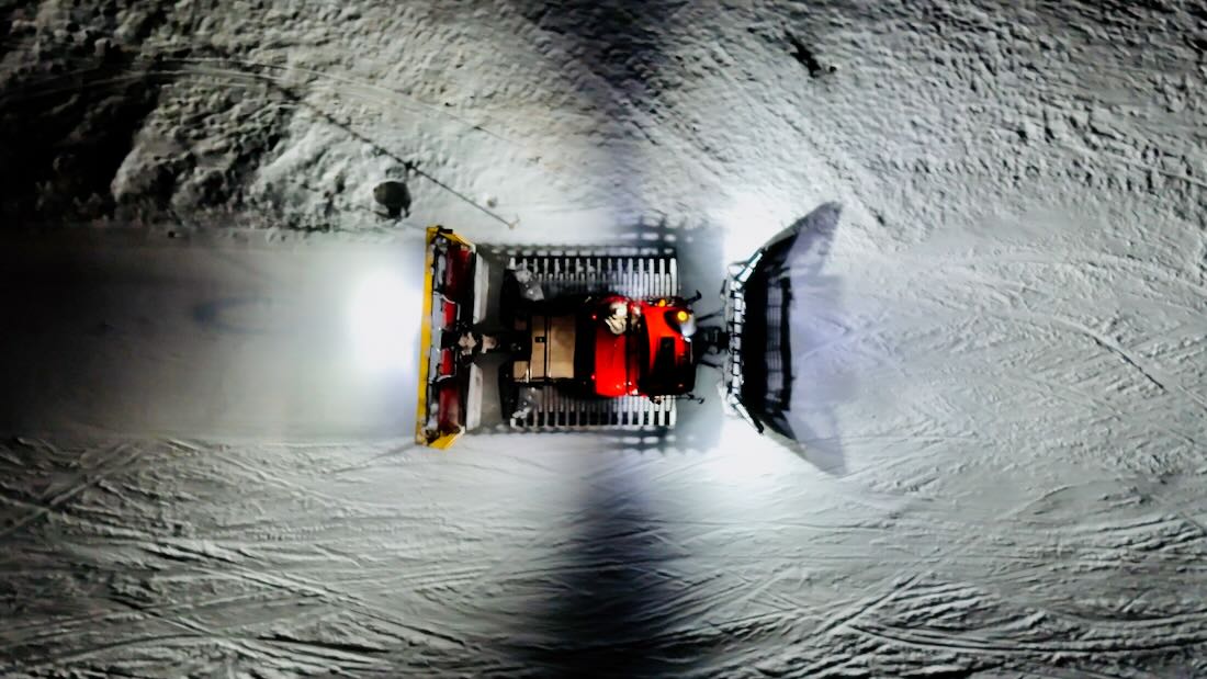 Unterwegs mit der Pistenraupe in Saalfelden-Leogang