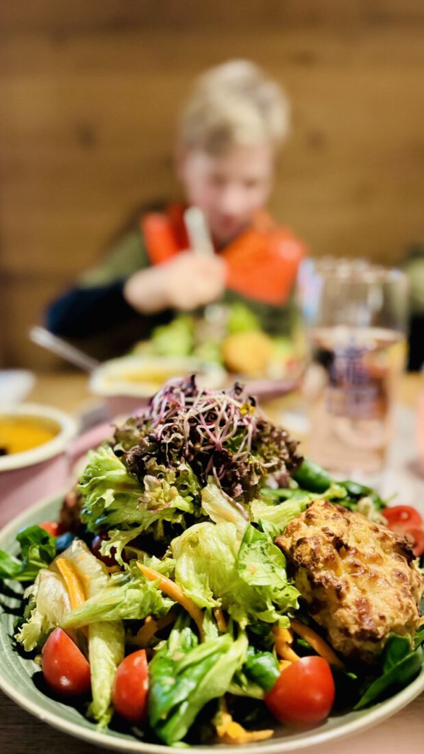 Abendessen im JAEGERS in Lenggries