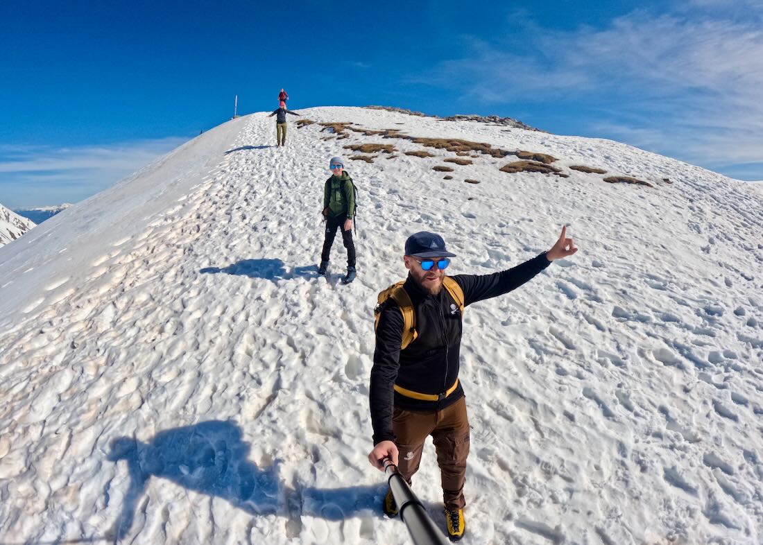 Abstieg von der Hafelekarspitze - Top of Innsbruck