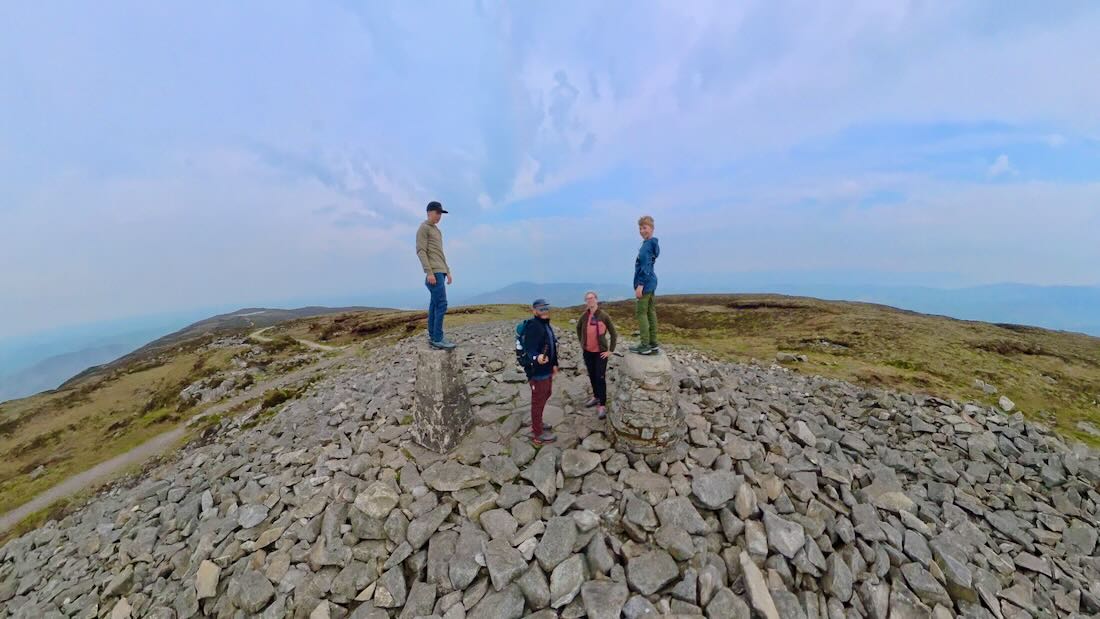 Fravely auf dem Slieve Gullion
