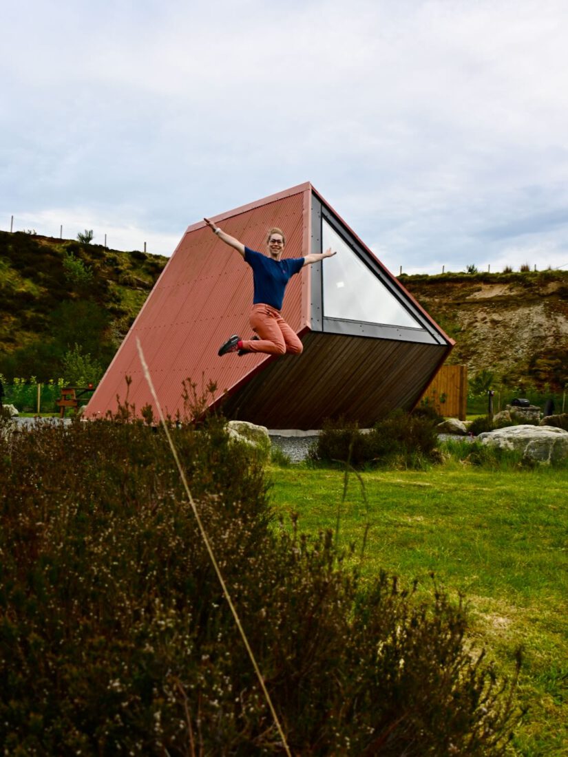 Melanie im Sperrin View Glamping