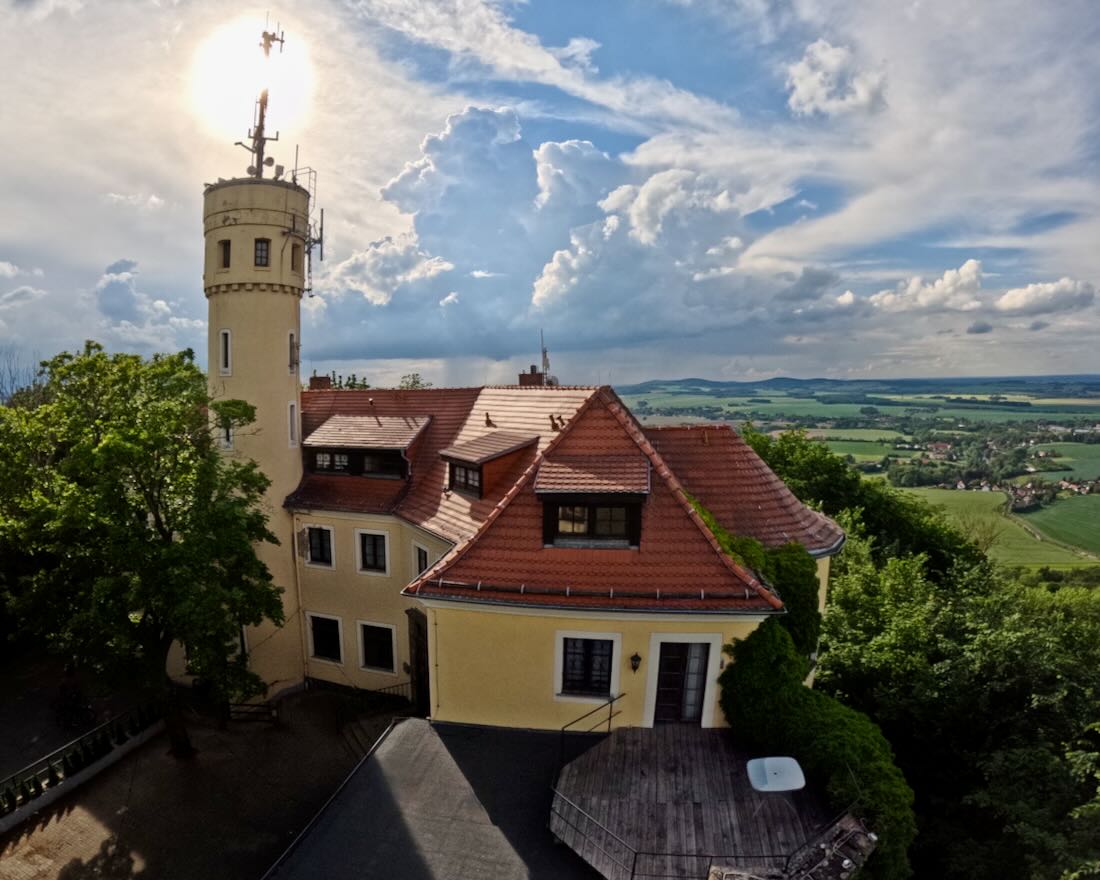 Auf der Landeskrone in Görlitz