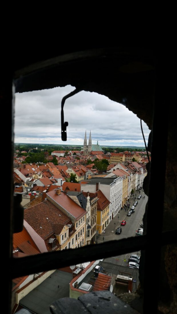 Blick vom Reichenbacher Turm auf die Stadt Görlitz