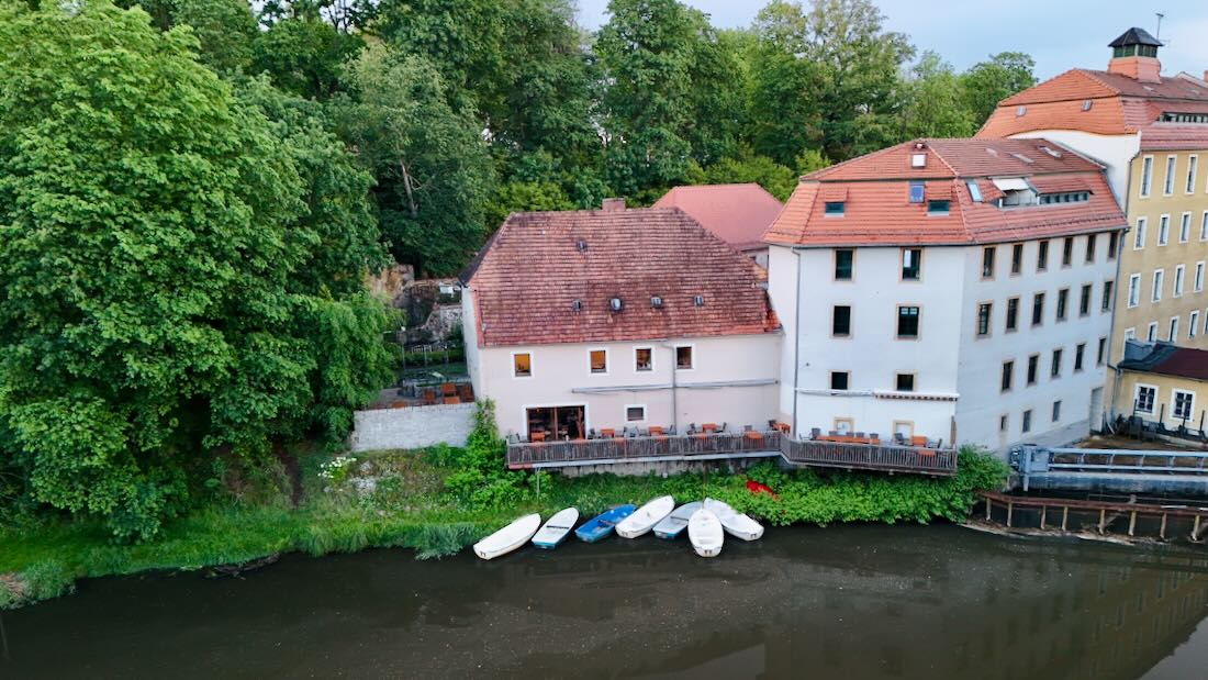 Das Restaurant Obermühle in Görlitz