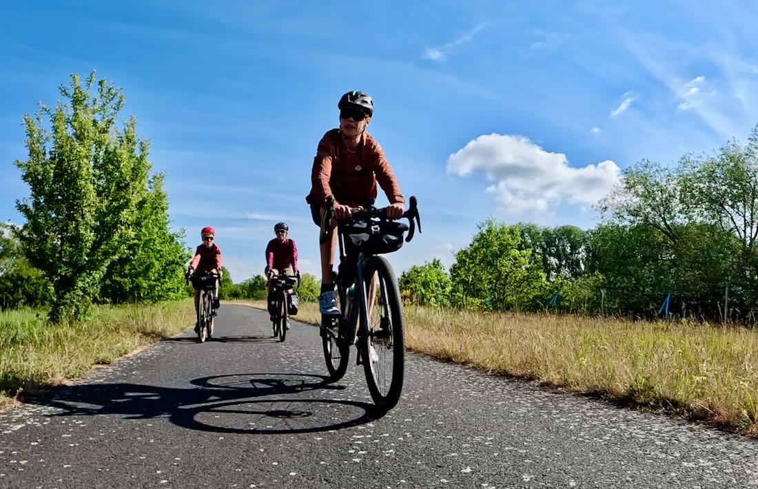 Mit den Gravelbikes unterwegs um Görlitz