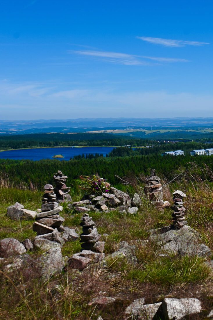 Blick vom Kahleberg nach Altenberg