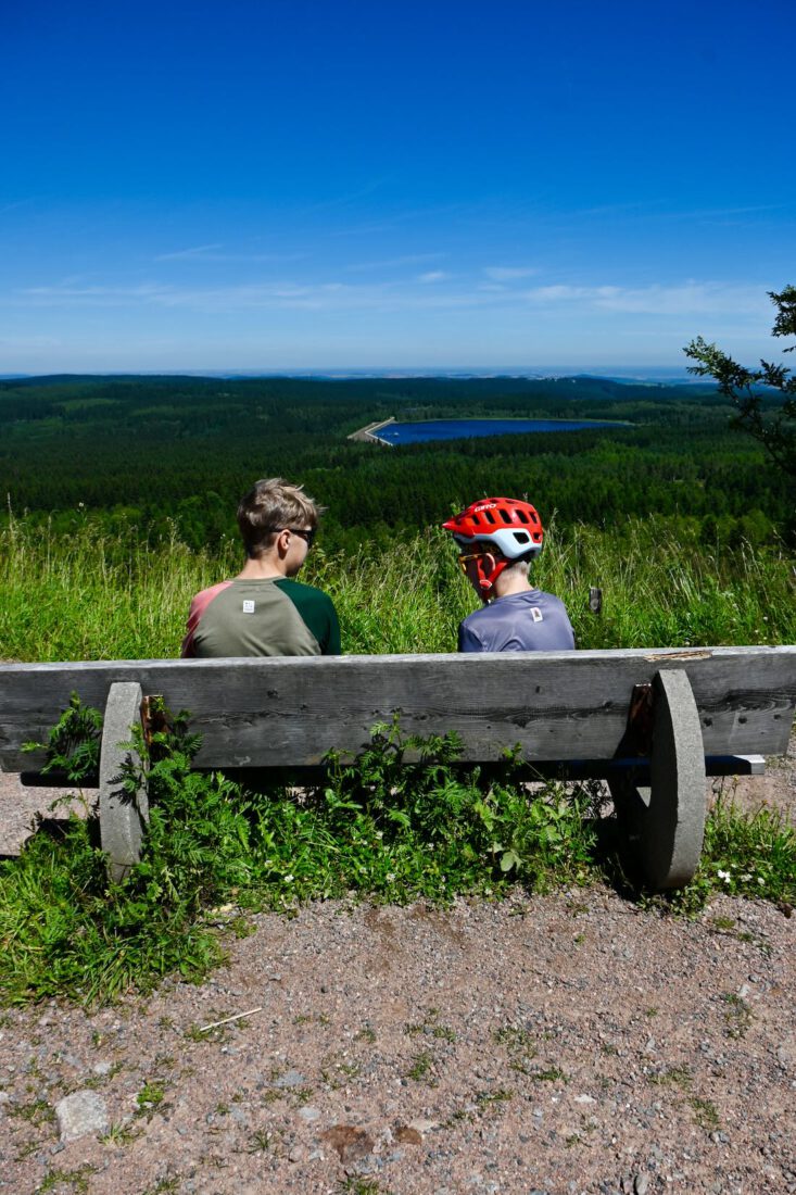 Flio und Ben auf dem Kahleberg