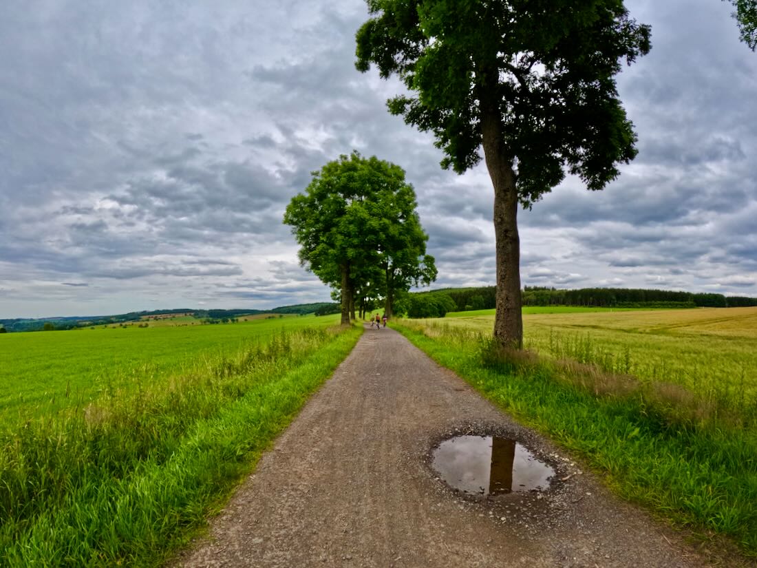 Fravely auf der Blockline im Erzgebirge