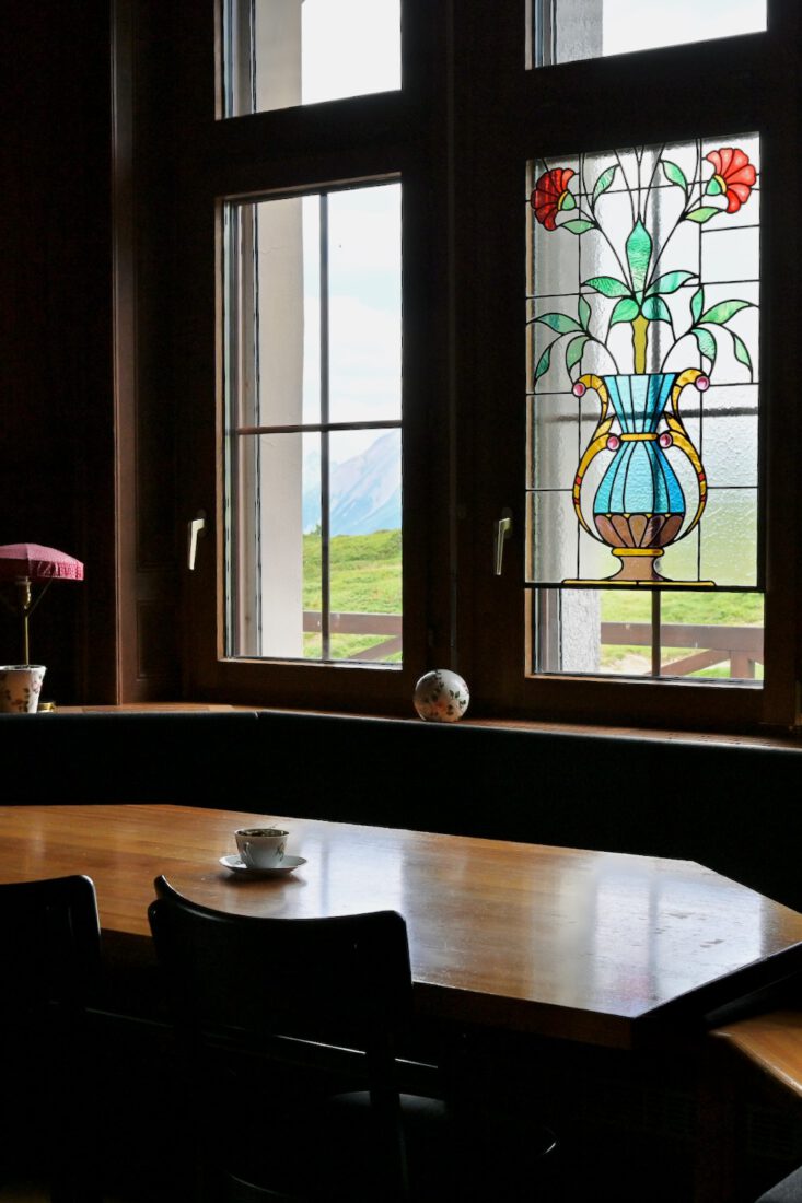 Ein Blick aus dem Fenster der Villa Cassel