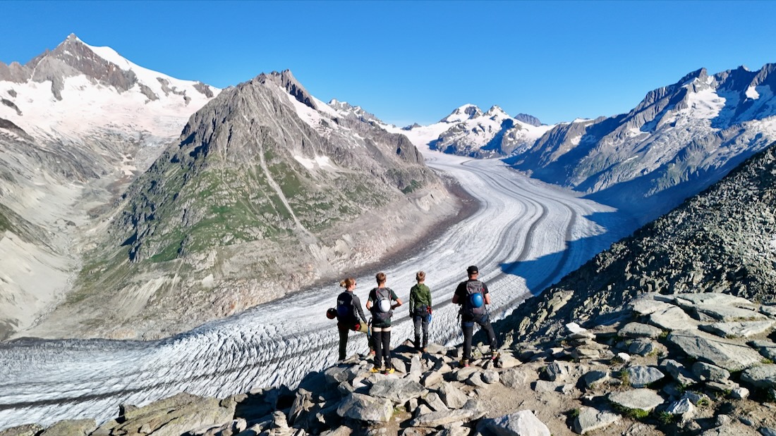 Fravely am Aletsch GLetscher