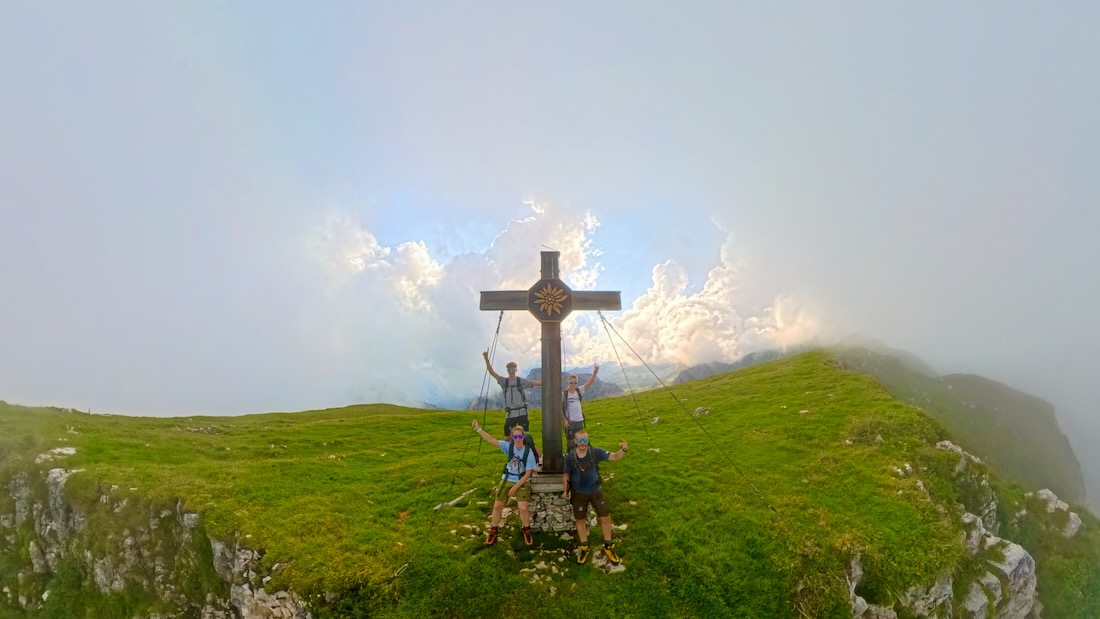 Fravely auf dem Vorderen Sonnenwendjoch